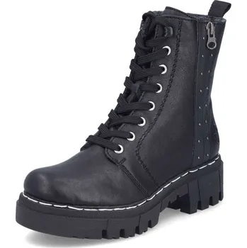 Dámské kozačky Dámská kotníková obuv RIEKER 74044-00 černá W5 42