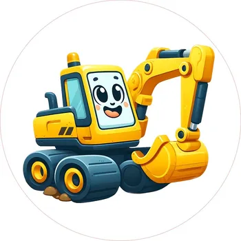 Jedlá dekorace na dort STROJE-15 Materiál: Jedlý papír