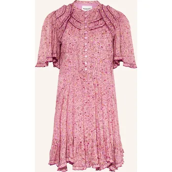Dámské šaty Marant Étoile Dámské Šaty Celyana, růžová / krémová, 38