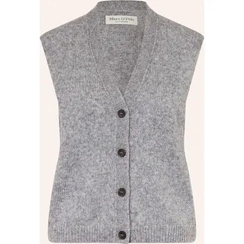 Dámská vesta Marc O'polo Dámská Pletená Vesta, šedá, 36