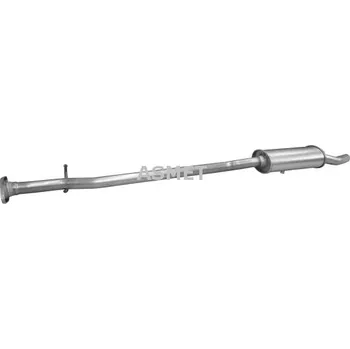 Tlumič výfuku Střední tlumič výfuku ASMET 14.037