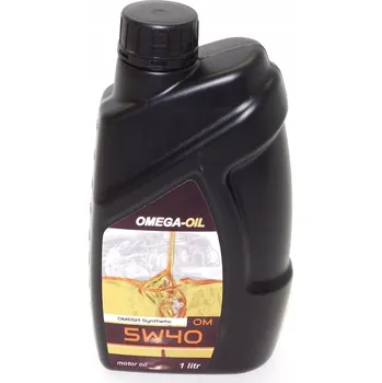 Motorový olej Motorový olej Omega oil 5W/40 1 litr syntetický