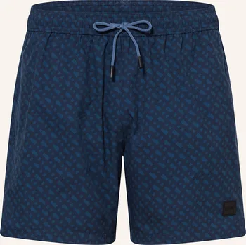 Pánské plavky Boss Pánské Koupací Šortky Vale, tmavě modrá / modrá, 56/XXL