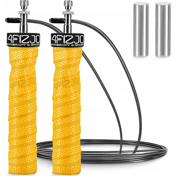 Švihadlo 4FIZJO plastové Švihadlo 300 cm žluté