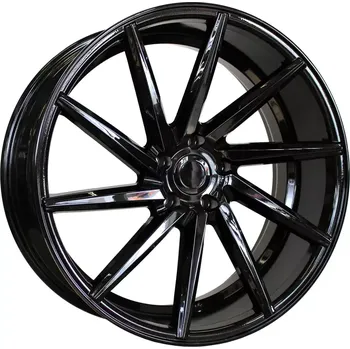 Alu kolo Alu kola Racing Line B1058, 17x8 5x108 ET40, černá lesklá