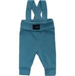 Esito (ušito v ČR) Rostoucí žebrované tepláčky Esito s kšandami modré