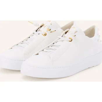 Dámská obuv Paul Green Dámské Sneakersy S Ozdobnými Perličkami, bílá, 42,5