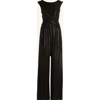 Dámský overall Vera Mont Dámský Žerzejový Overal S Flitry, černá, 46