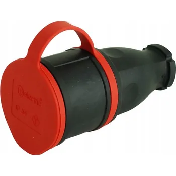 Elektrická zásuvka Elektrická Zásuvka hermetická TP Electric černá