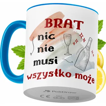 Hrnek Polidraw Hrnek Polidraw pro bratra keramika 330 ml