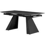 Vikio Jídelní rozkládací stůl grafit černá 160-240,5x90 TJS114S