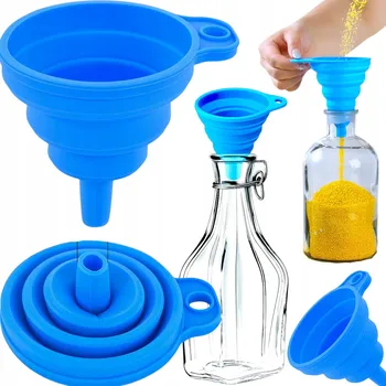 TRYCHTÝŘ HARMONIKA DO KUCHYNĚ PRO LÁHEV S KAPALINOU