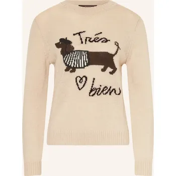 Dámský svetr Weekend Max Mara Dámský Svetr Nitra S Alpakou, béžová, 34