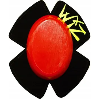 Motocyklový chránič WIZ RACING - KOLENNÍ SLIDERY - JISKŘÍCÍ - ČERVENÉ