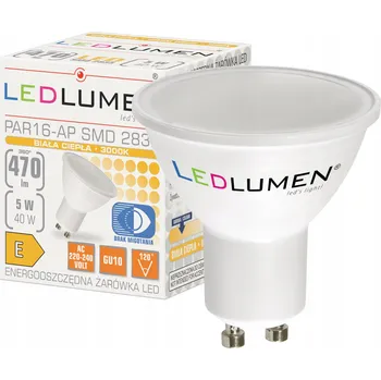 Žárovka LED žárovka úsporná LEDLUMEN GU10 PAR16 5 W 470 lm 120° bez blikání