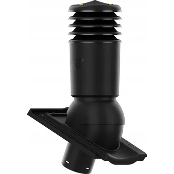 Vrták Větrací komín IZOLOVANÝ 125 HiVent TONDACH STODO CONTITON 12 ČERNÝ