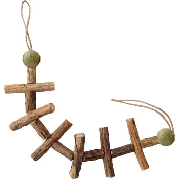 Hračka pro kočku Aumüller stonožka pro kočky - výhodné balení: 2 x 2 kusy