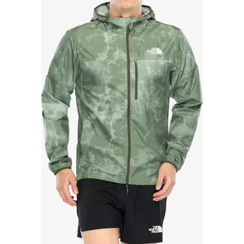 Pánská větrovka Větrovka The North Face Higher Run Wind Jacket -Print - bark mist light refraction