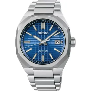 Hodinky Hodinky Seiko Astron NEXTER Black 39.6mm Solar Radio SBXY061
