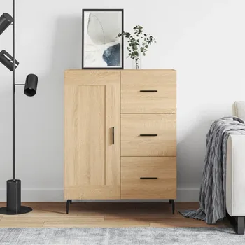 Příborník do zásuvky vidaXL Příborník 69,5 x 34 x 90 cm kompozitní dřevo [830283] Barva: dub sonoma