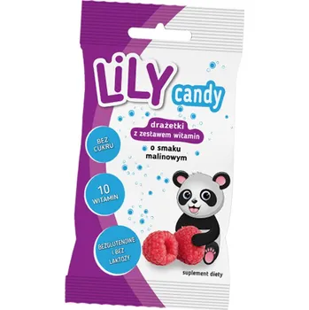 Cukrovinka Vitamínový doplněk s příchutí malin 40 g