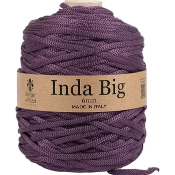 Příze Borgo de Pazzi Inda Big 44 Lilek (Špagátová příze Inda Big Lilek)