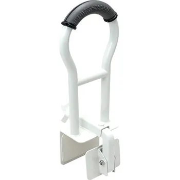 Sada koupelnových doplňků Sundo Madlo s upevněním na vanu s měkkou rukojetí