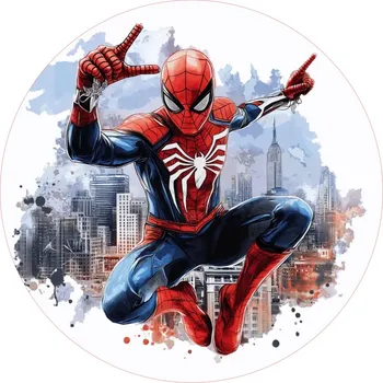 Jedlá dekorace na dort SPIDERMAN-03 Materiál: Jedlý papír