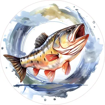 Jedlá dekorace na dort RYBAŘENÍ-01 Materiál: Jedlý papír