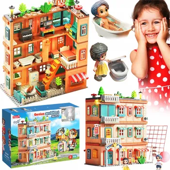 ostatní stavebnice Stavebnice BOUNN sada 382 dílů s LED osvětlením 3+