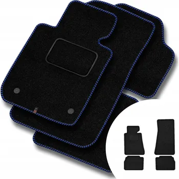 autokoberec Velurové autokoberce Motos 4 ks