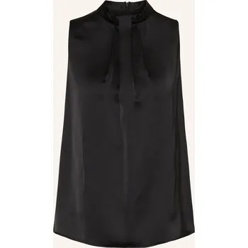 Dámská halenka Hugo Dámský Halenkový Top Caleria-1 Ze Saténu, černá, 38