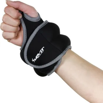 Zátěžové oblečení Kondiční zátěže na zápěstí a kotníky, černé, 2x 1 kg