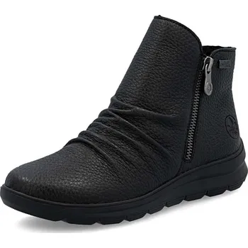 Dámské kozačky Dámská kotníková obuv RIEKER Z0056-00 černá W5 36