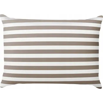 Povlečení POVLEČENÍ NA POLŠTÁŘ 50x60 cm DEKORATIVNÍ povlak na polštář Eusebia Home s proužky