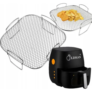 fritéza ROŠT PATRO do HORKOVZDUŠNÉ FRITÉZY vložka do FRITÉZY BEZ TUKU gril 21 x 21 cm