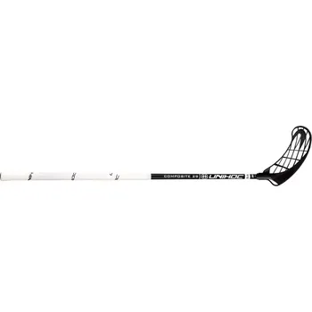 Florbalová hůl Unihoc Cavity Z 29 Black/White Levá (levá ruka dole) 100 cm (= 111 cm)