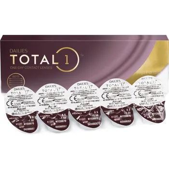 Kontaktní čočky DAILIES TOTAL 1 10 Ks -4,50 8.5