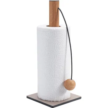 Držák kuchyňských utěrek Šedý stojan na papírové utěrky ø 13 cm Bull – LIND DNA ID_1787982