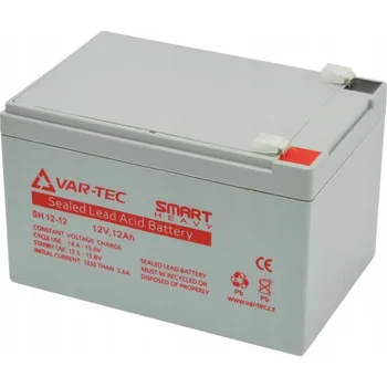 Záložní baterie AKKU SMART HEAVY 12V/12Ah - pro UPS, životnost 6-10 let