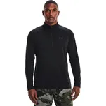 Pánské triko Under Armour Tech 2.0 1/2 Zip velikost XXL black / / charcoal