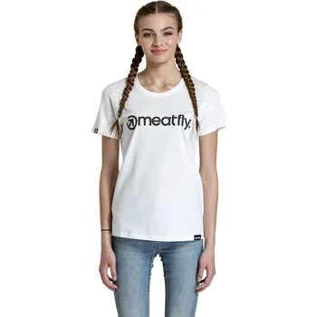Dámské tričko Dámské triko Meatfly Ladies Mf Logo 2025 White M