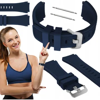 Příslušenství k chytrým hodinkám Řemínek pro Huawei Watch GT 4 46mm chytré hodinky, tmavě modrý řemínek 22mm