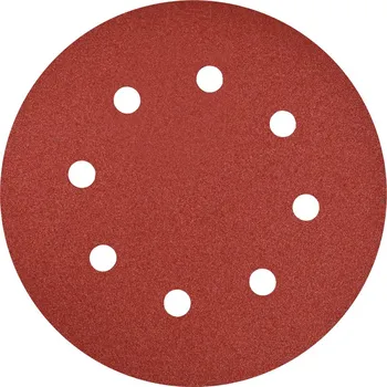 Brusný kotouč GEKO Brusný papír na disk s otvory 190mm P240 (bal. 100 ks) / Sádrokartonová bruska / G78825