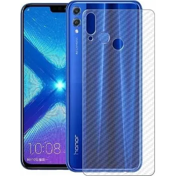 Pouzdro na mobilní telefon OCHRANNÁ FÓLIE Z UHLÍKU NA ZADNÍ STRANA PRO HUAWEI HONOR 8X