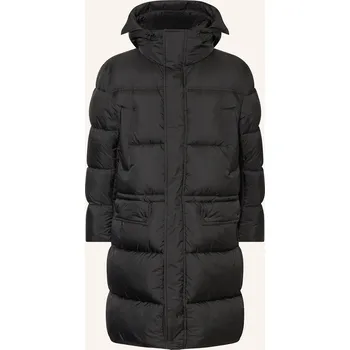 Pánský zimní kabát Boss Pánský Prošívaný Kabát Omont, černá, 54