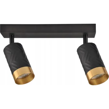 Bodové svítidlo Stropní bodové svítidlo kulatý Goldlux černé, žluté