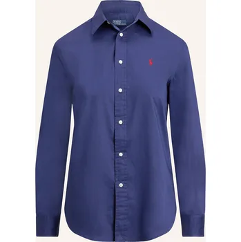 Dámská halenka Polo Ralph Lauren Dámská Košilová Halenka, tmavě modrá, 40