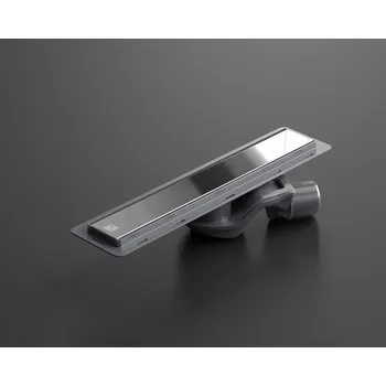 Odvodňovací žlab LINEÁRNÍ ODTOK STŘÍBRNÝ LESK 40 CM