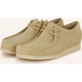 Pánské mokasíny Clarks Originals Pánské Desert-Boots Wallabee, světle hnědá, 40